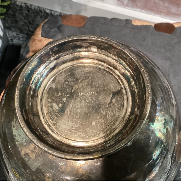 ⚫️ Vintage - Reed & Barton Silver Plated Serving Bowl - Picture 7 of 11